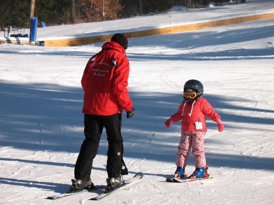 Sarah's Ski Lesson