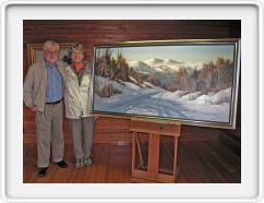 Warren & Wendy w. Myke Morton Art
