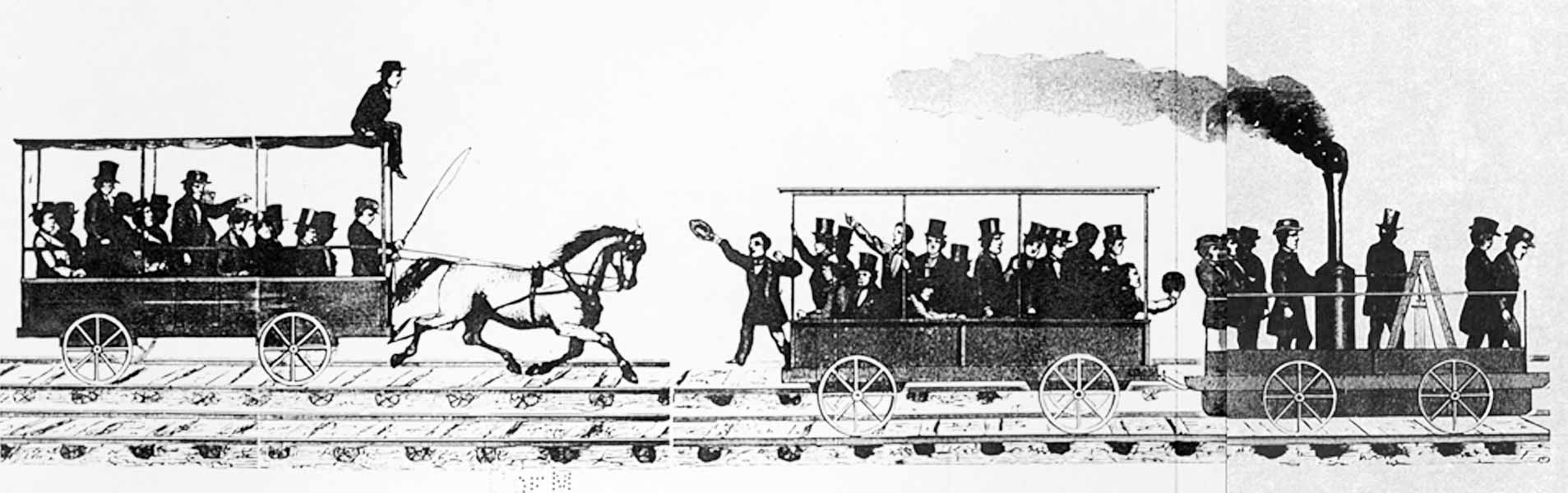 Первая конно железная дорога 1794 год